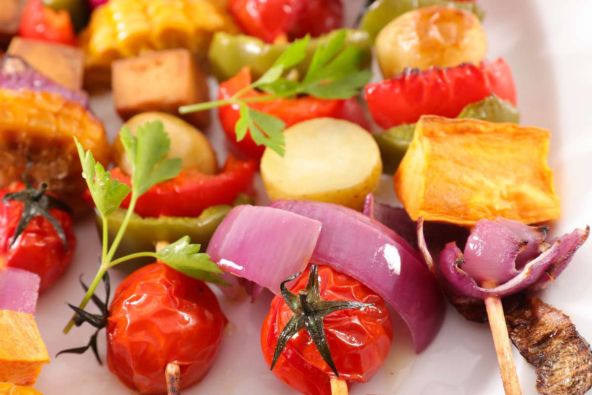 Grilled Vegetable Skewers